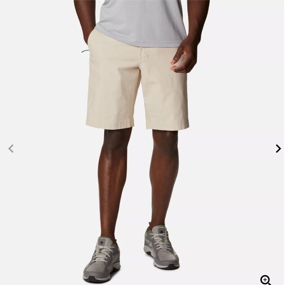 Columbia Men's Flex ROC™ Short in Fossil, Size 34W 10L - Picture 3 of 9